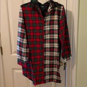 Ralph Lauren Plaid Nightgown